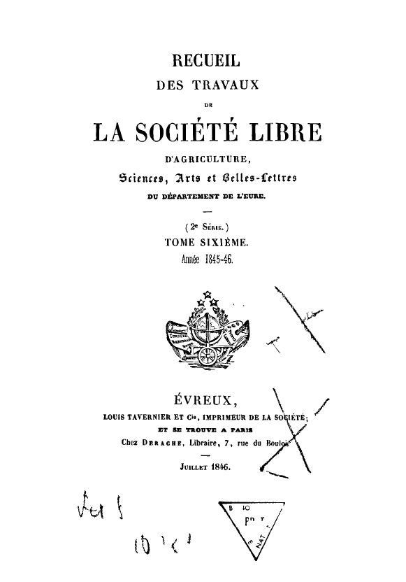 Nouveau recueil de 1845