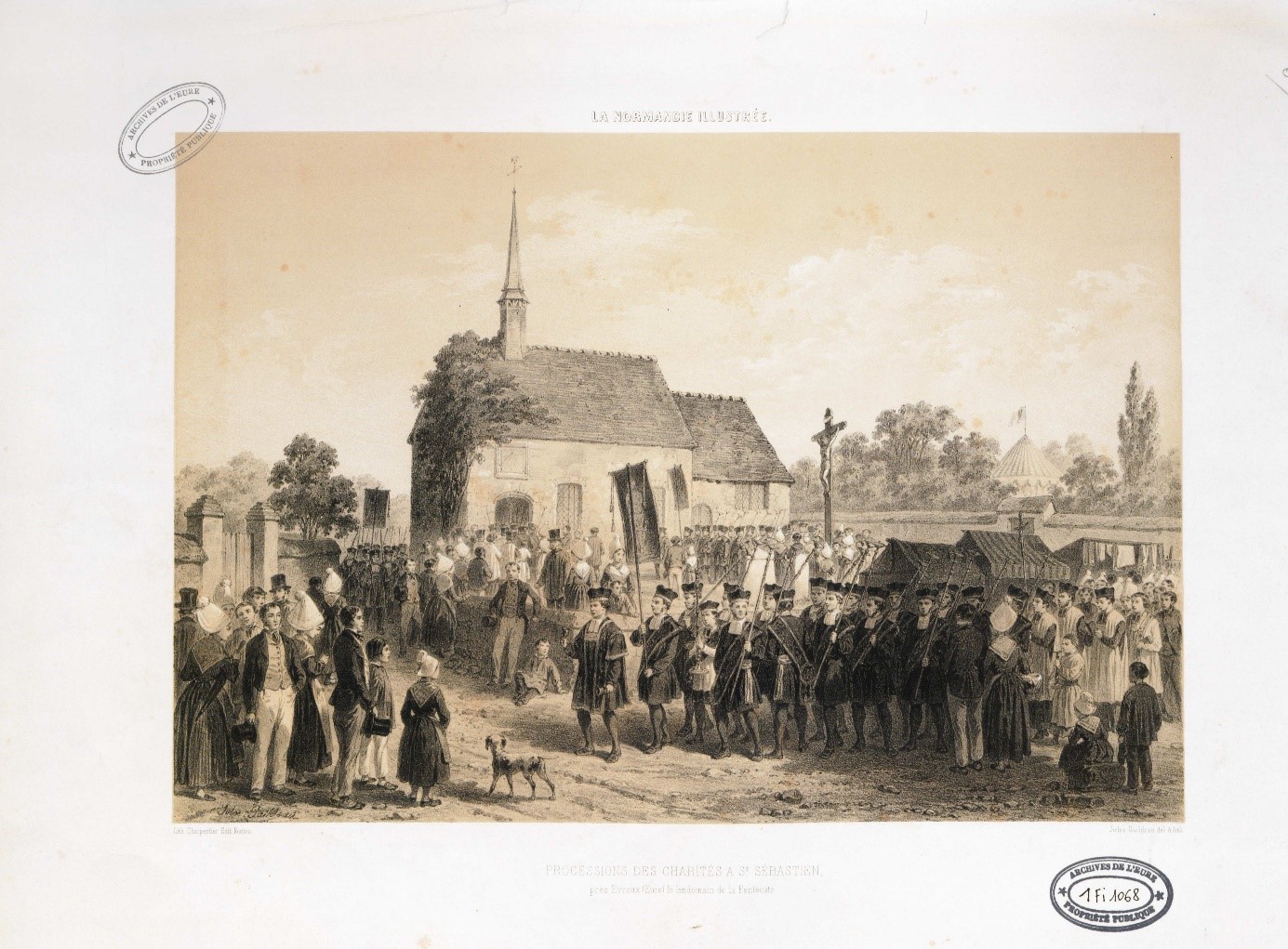 Les pélerinages à Saint Sébastien de Morsent