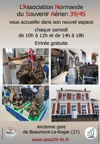 Visite privative du musée du Souvenir aérien à Beaumont-le Roger